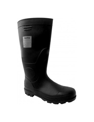 Bota Pvc Negra Pta Y Plant Axion