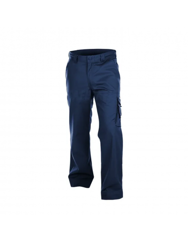 Pantalón Cargo Gabardina Azul Marino